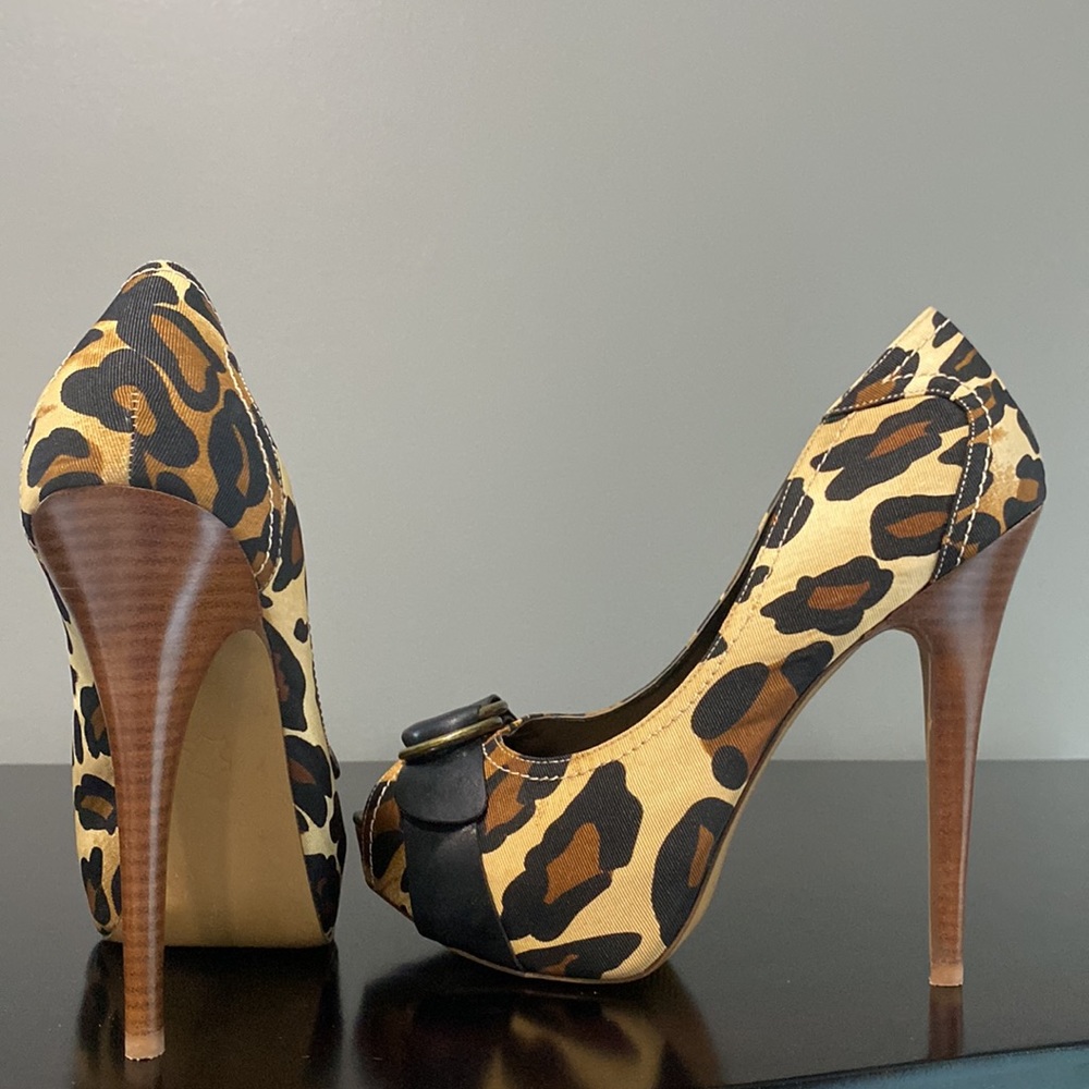 Leopard High Heels